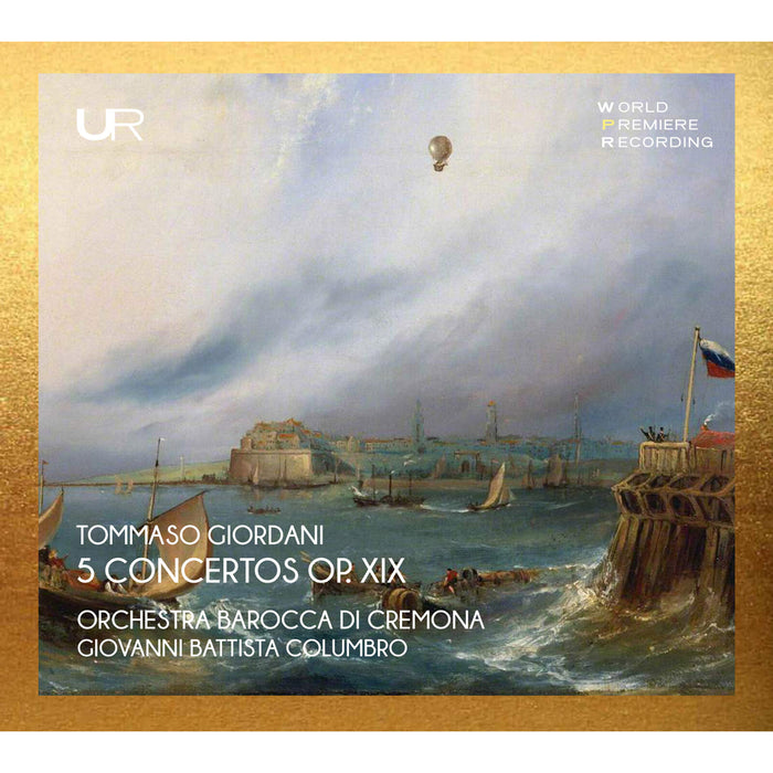 Orchestra Barocca di Cremona; Giovanni Battista Comulbro - Giordani: 5 Concertos Op. XIX - LDV14125