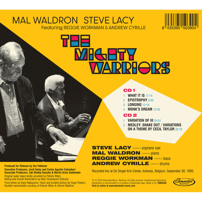 Mal Waldron & Steve Lacy - The Mighty Warriors - Live In Antwerp - 5990446