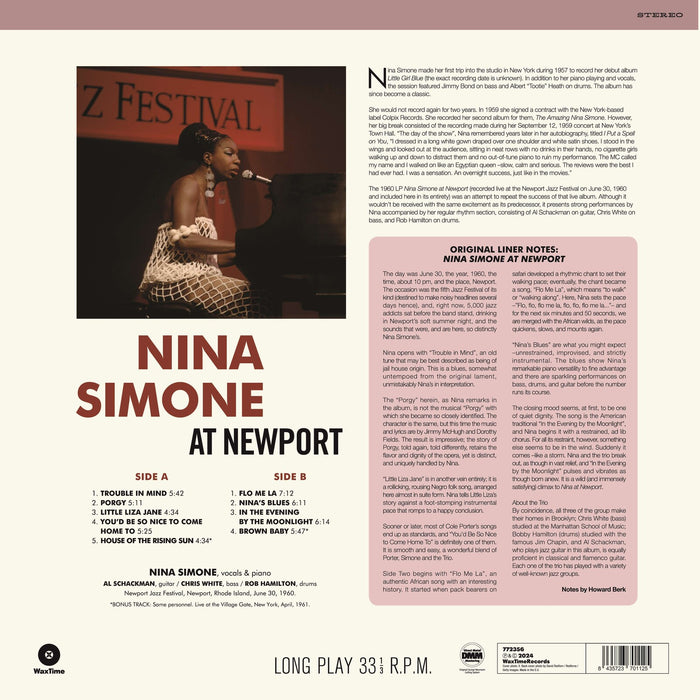 Nina Simone - At Newport 1960 - 772356
