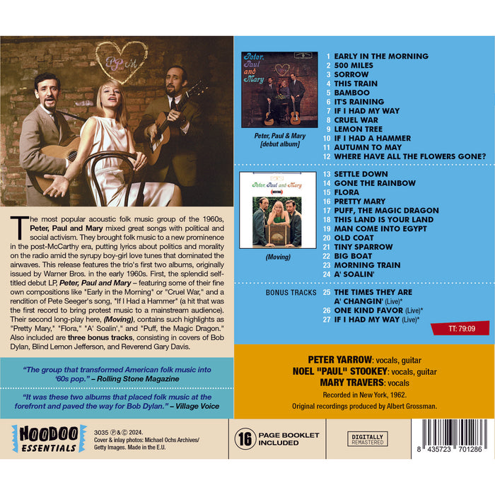 Peter, Paul & Mary - Peter, Paul & Mary - Moving - 3035