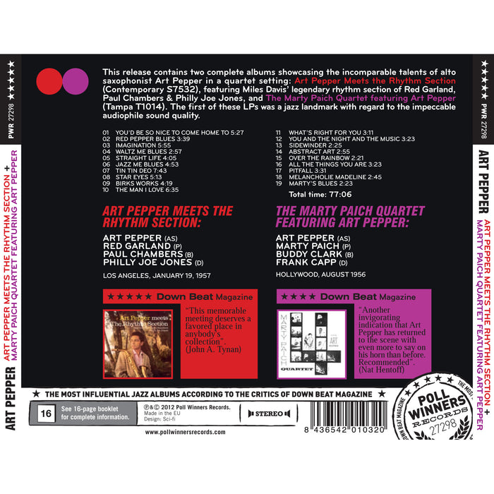 Art Pepper - Meets the Rhythm Section - 27298