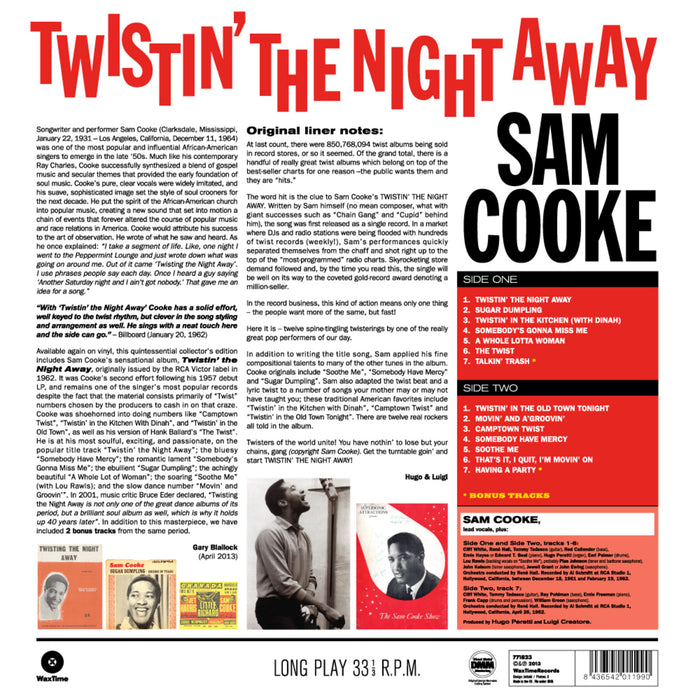 Sam Cooke - Twistin' the Night Away - 771823