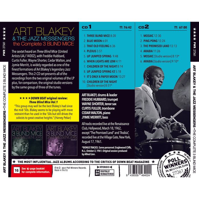 Art Blakey & The Jazz Messengers - The Complete Three Blind Mice - 27361