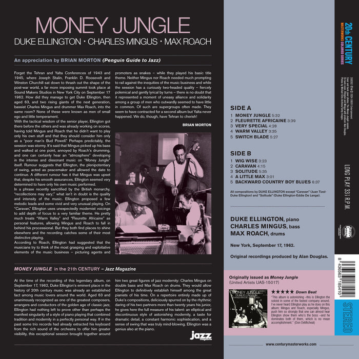 Duke Ellington, Charles Mingus & Max Roach - Money Jungle - 350262