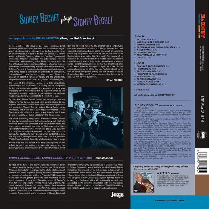 Sidney Bechet - Sidney Bechet plays Sidney Bechet - 350264
