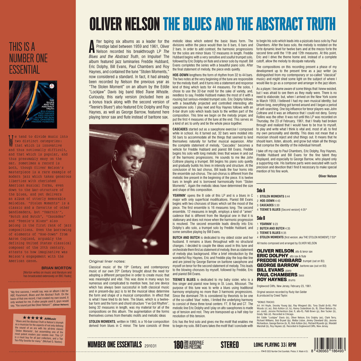 Oliver Nelson - The Blues And The Abstract Truth - 291031