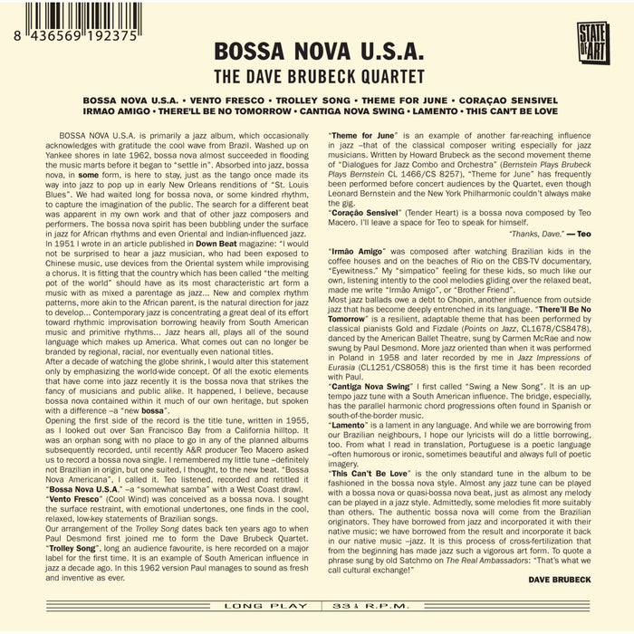 Dave Brubeck Quartet - Bossa Nova U.S.A. - 81242