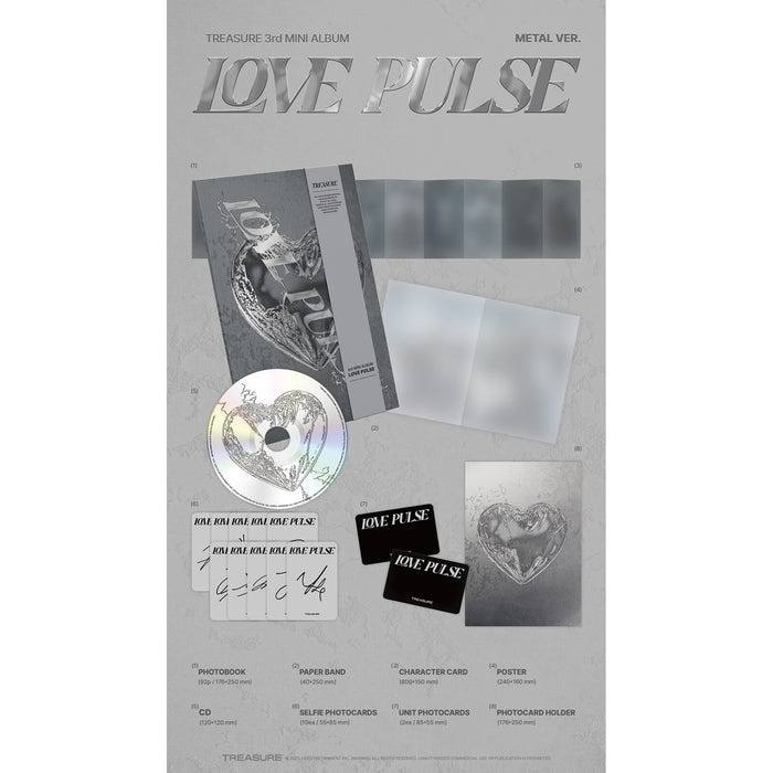 Treasure - Love Pulse - METAL version - YGP06513