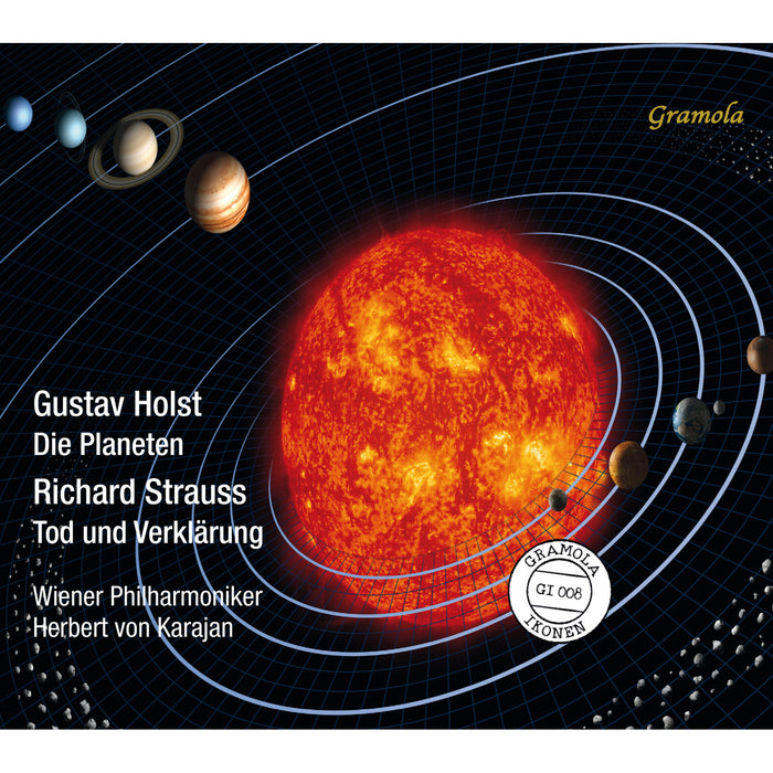 Wiener Philharmoniker; Herbert von Karajan - Gustav Holst: Die Planeten; Richard Strauss: Tod und Verklarung - GRAMOLA92008