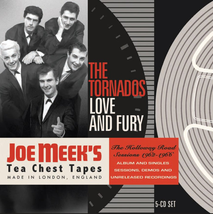 Tornados, The - Love And Fury - The Holloway Road Sessions 1962-1966 5cd Clamshell Box - TCTBX8