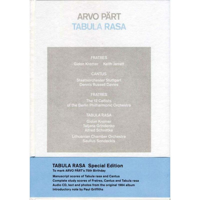 Gidon Kremer, Keith Jarrett, Staatsorchester Stuttgart & Dennis Russell Davies - Arvo Part: Tabula Rasa (Deluxe Edition) - 4763879