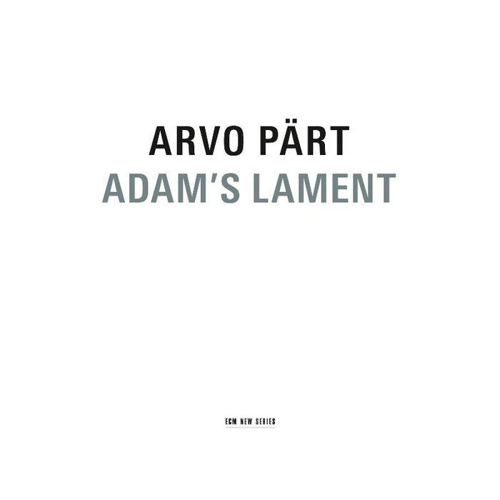 Arvo Part - Adam's Lament - 4764825
