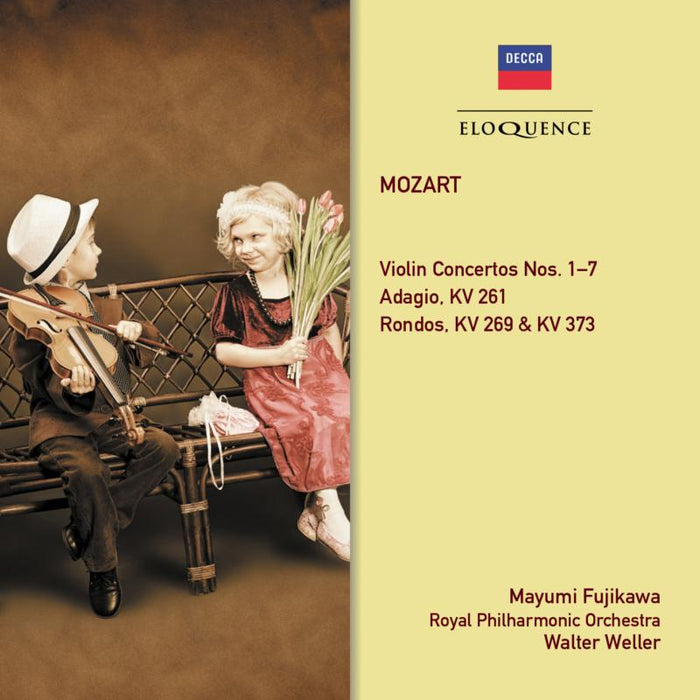 Mayumi Fujikawa, Royal Philharmonic Orchestra & Walter Weller - Mozart: Violin Concertos Nos. 1-7 - ELQ4805384