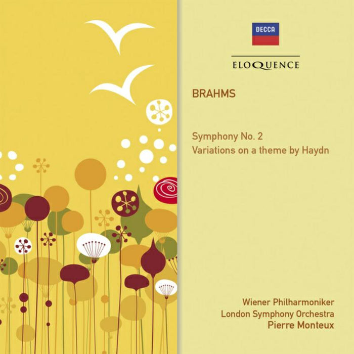 Pierre Monteux, Vienna Philharmonic & London Symphony Orches - Brahms: Symphony No. 2; Variations On A Theme By Haydn - ELQ4808913