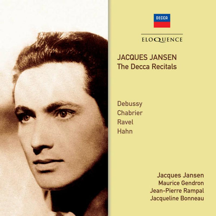Jacques Jansen - The Decca Recitals - ELQ4824603