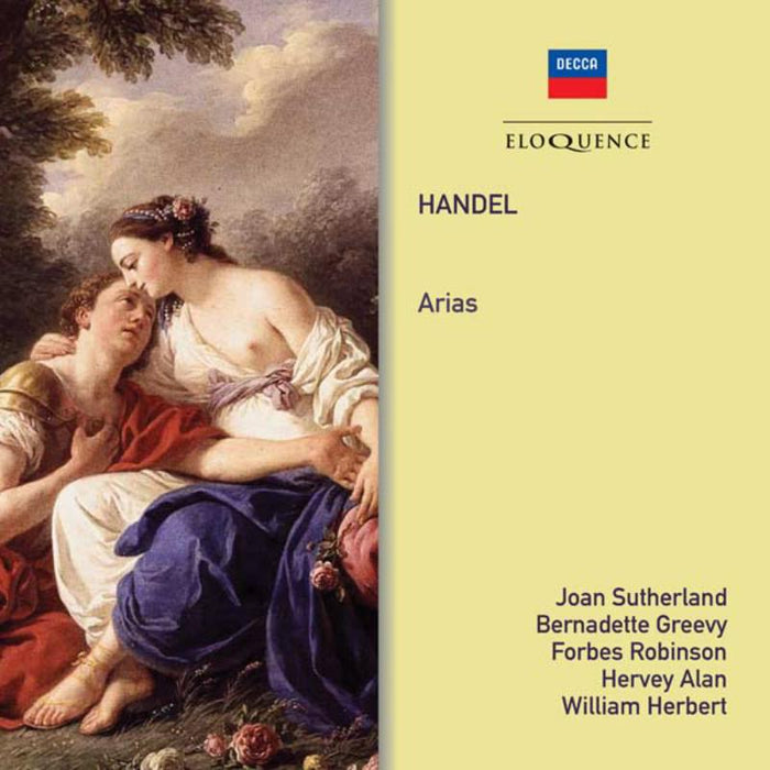 J Sutherland, B Greevy, F Robinson, H Alan; W Herbert - Handel Arias - ELQ4824759