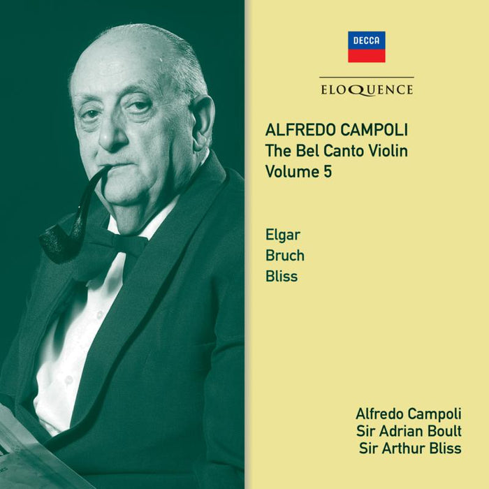 Alfredo Campoli; Sir Adrian Boult; Sir Arthur Bliss - Alfredo Campoli: The Bel Canto Violin - Vol.5 - ELQ4825143