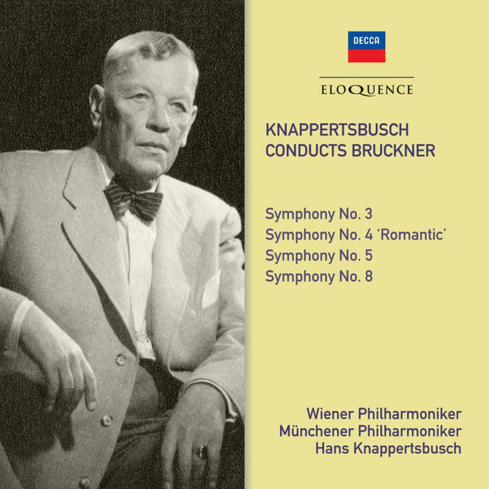 Hans Knappertsbusch; Wiener Philharmoniker - The Decca & Westminster Bruckner Recordings (4CD) - ELQ4828800