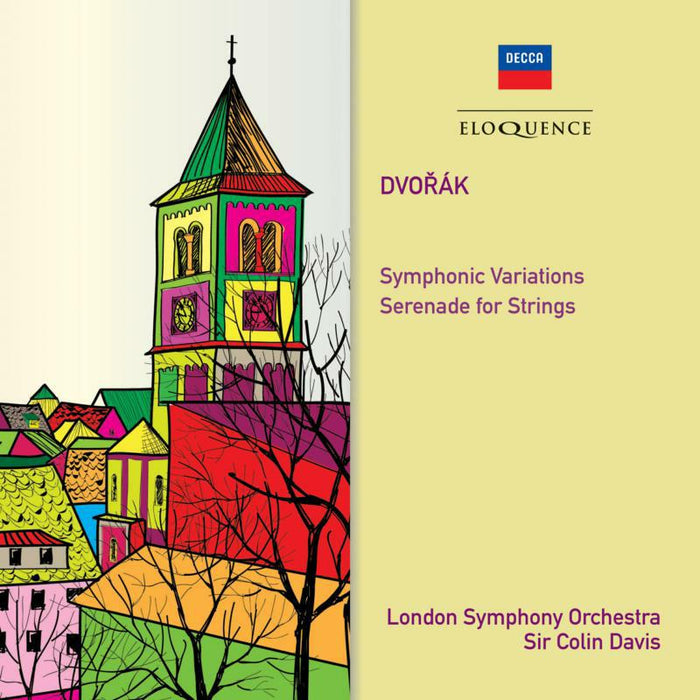 London Symphony Orchestra; Sir Colin Davis - Dvorak:  Symphonic Variations; Serenade For Strings - ELQ4829380