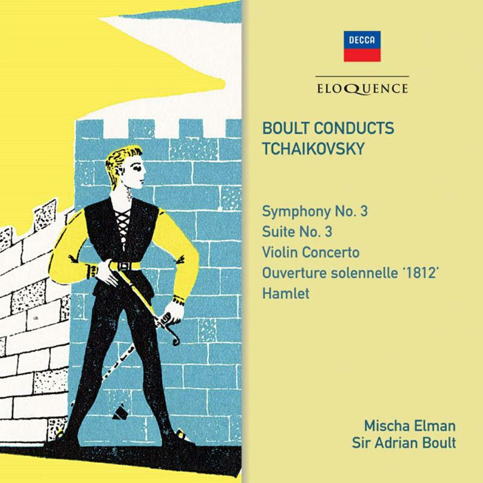 Sir Adrian Boult & Orchestre De La Societe Des Concerts Du Conservatoire - Tchaikovsky: Symphony No. 3; Violin Concerto (2CD) - ELQ4840381