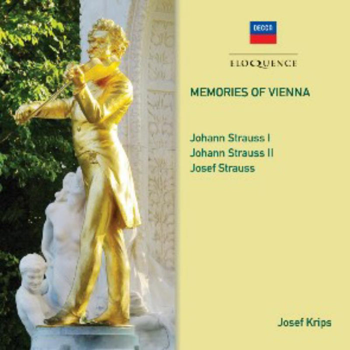 Josef Krips; London Symphony & Vienna Phil Orchestras - Memories Of Vienna - Johann Strauss I & II - ELQ4840692