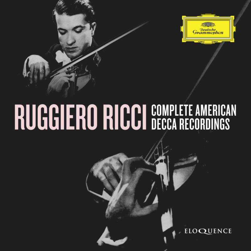 SXL未発売 Test 英Decca　「ヴァイオリン小品集」　ルジェロ・リッチ Ruggiero Ricci: Ruggiero Ricci - Complete American Decca