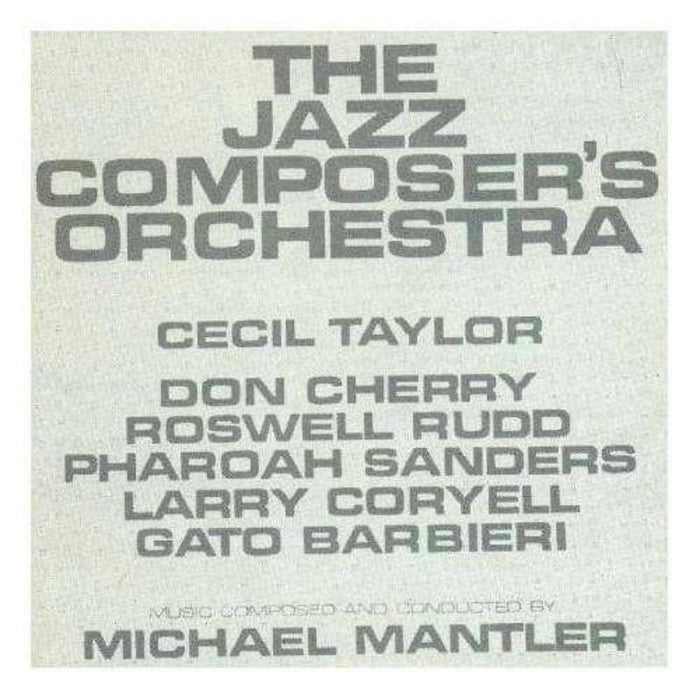 The Jazz Composer's Orchestra & Michael Mantler - The Jazz Composer's Orchestra - 8411242