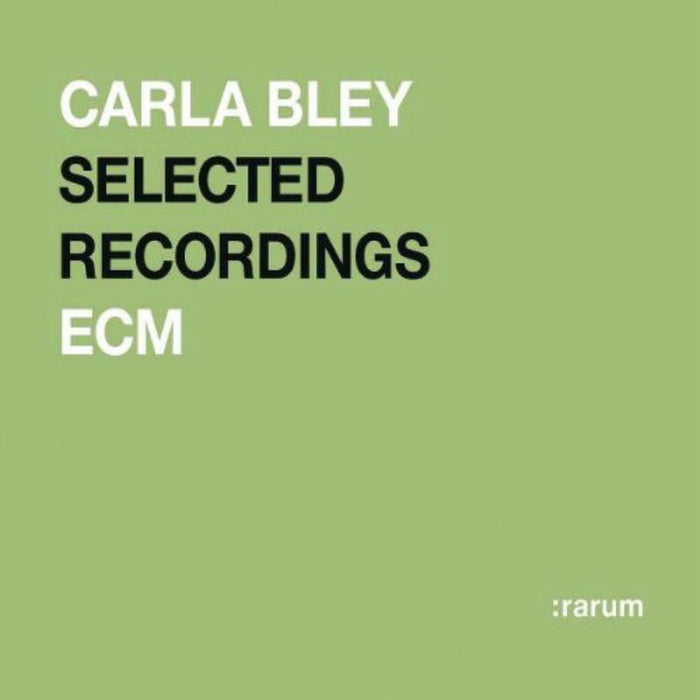 Carla Bley - Selected Recordings - 0142082