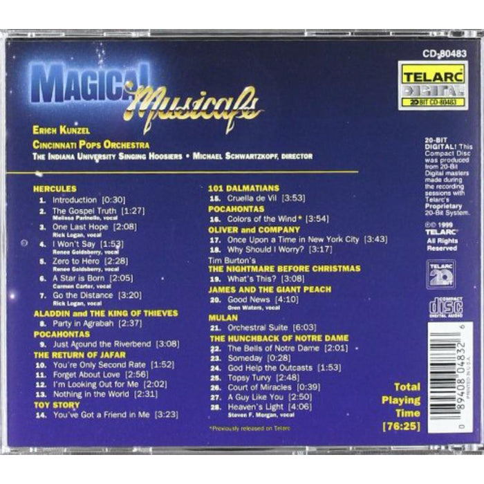 Cincinnati Pops Orchestra & Erich Kunzel: Magical Musicals