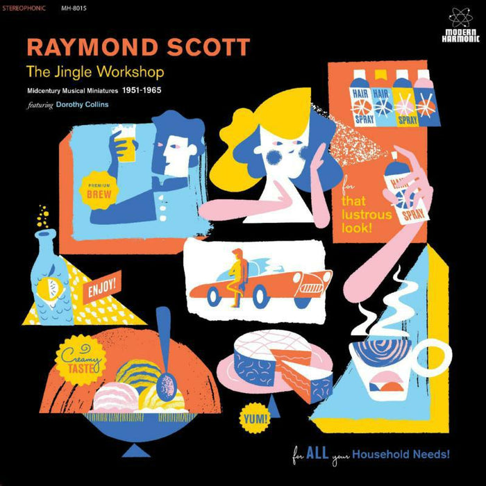 Raymond Scott: The Jingle Workshop: Midcentury Musical Miniatures 1951-1965 (2LP)