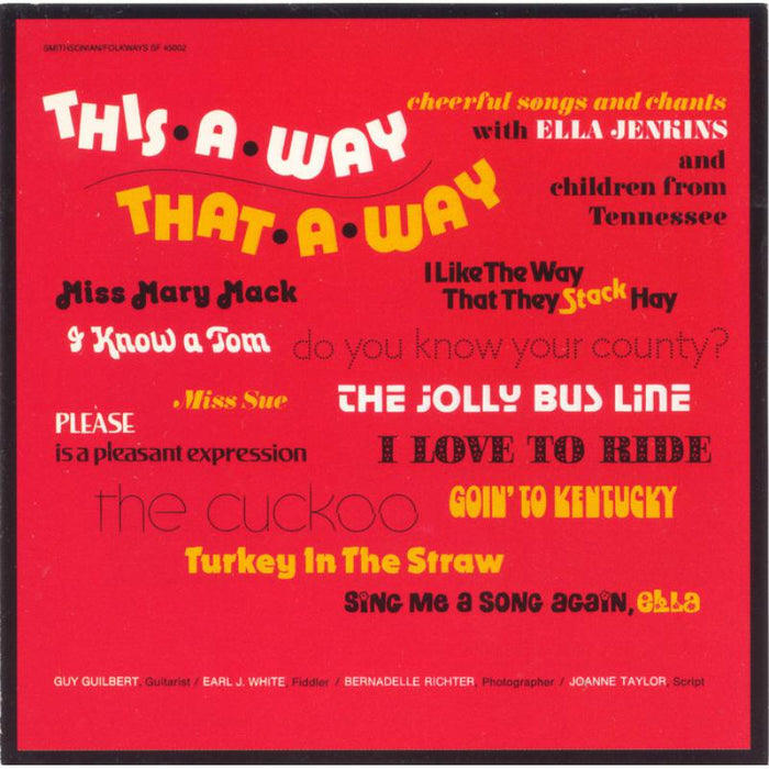 Ella Jenkins: This-A-Way, That-A-Way