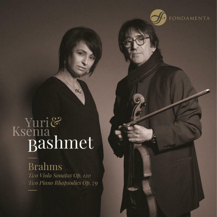 Yuri & Ksenia Bashmet - Johannes Brahms: Two Viola Sonatas, Op. 120, Two Piano Rhapsodies, Op. 79 - FON1802030
