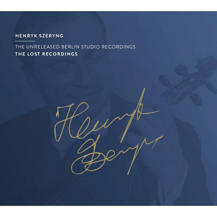 Henryk Szeryng, Gunther Ludwig, Marinus Flipse - Henryk Szeryng: The Unreleased Berlin Studio Recordings - TLR2203040