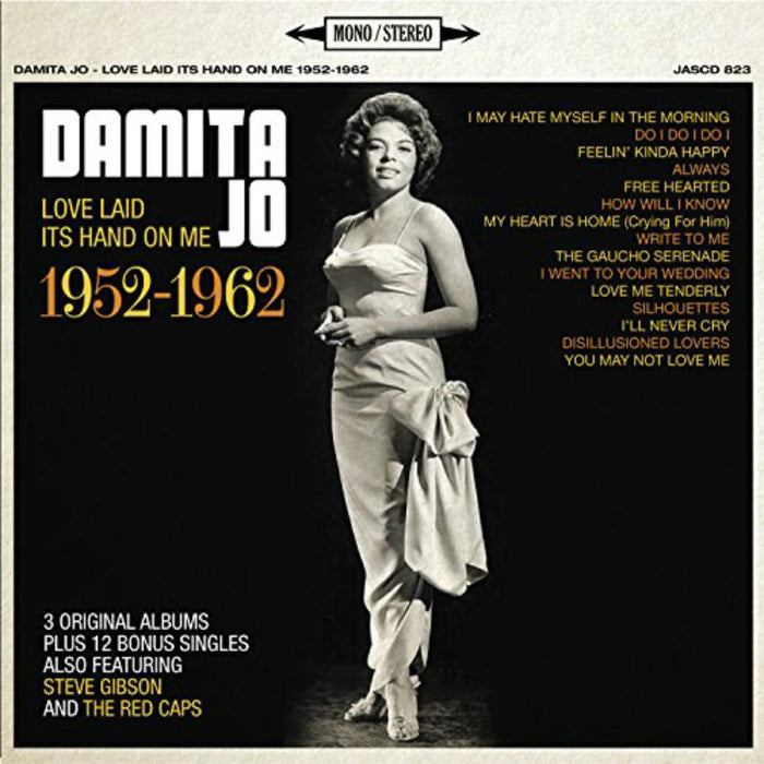 Damita Jo: Love Laid Its Hand On Me 1952-1962 - 3 Original Albums Plus 12 Bonus Singles