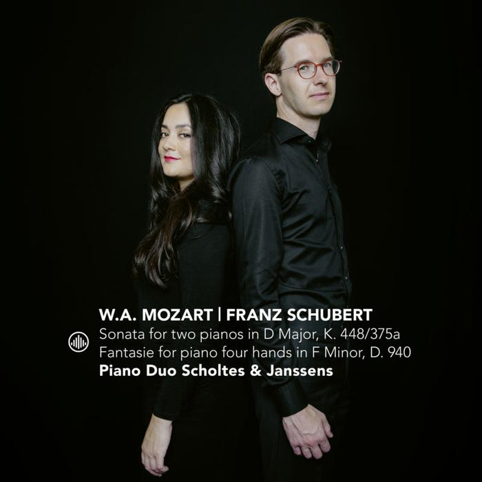 Piano Duo Scholtes & Janssens - Mozart: Sonata For Two Pianos In D Major, K. 448/375a; Schubert: Fantasie For Piano Four Hands In F Minor, D. 940 - CC72848
