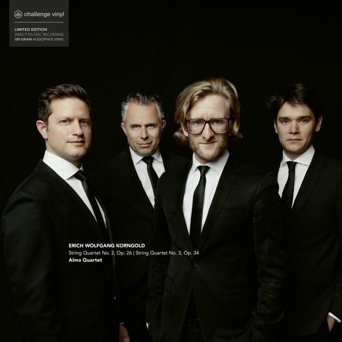 Alma Quartet - Korngold: String Quartet Nos. 2, Op. 26 & No. 3, Op. 34 - CCLP72868