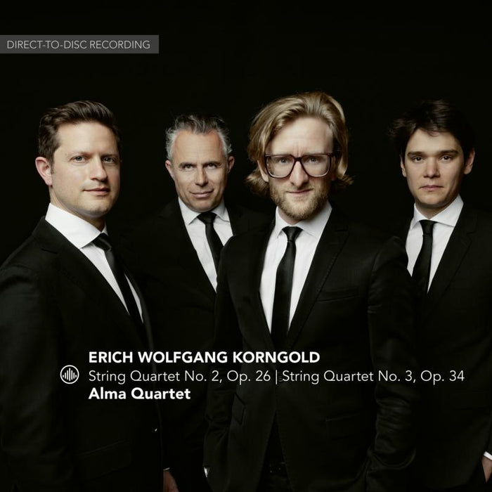 Alma Quartet - Korngold: String Quartet Nos. 2, Op. 26 & No. 3, Op. 34 - CC72869