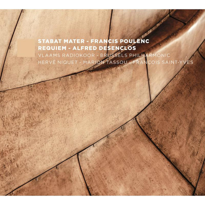 Vlaams Radiokoor, Brussels Philharmonic, Hervé Niquet, Marion Tassou & Francois Saint-Yves - Poulenc: Stabat Mater; Desenclos: Requiem - EPRC0032