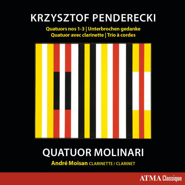 Molinari Quartet - KRZYSZTOF PENDERECKI : QUARTETS - ACD22736