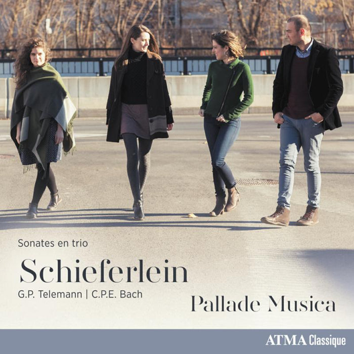 Pallade Musica - Schieferlein, Telemann, CPE Bach: Trio Sonatas - ACD22744