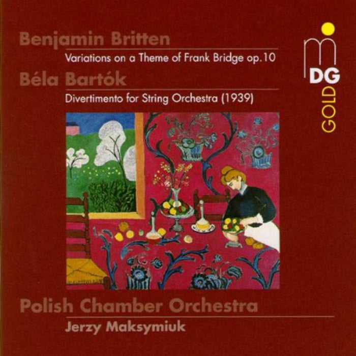 Polish Chamber Orchestra; Jerzy Maksymiuk - Bartok & Britten: Orchestral Works - MDG10201802