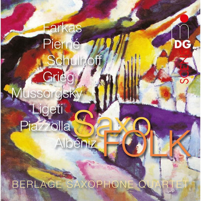 BERLAGE SAXOPHONE QUARTET - Works For Saxophone Quartet - MDG9031834