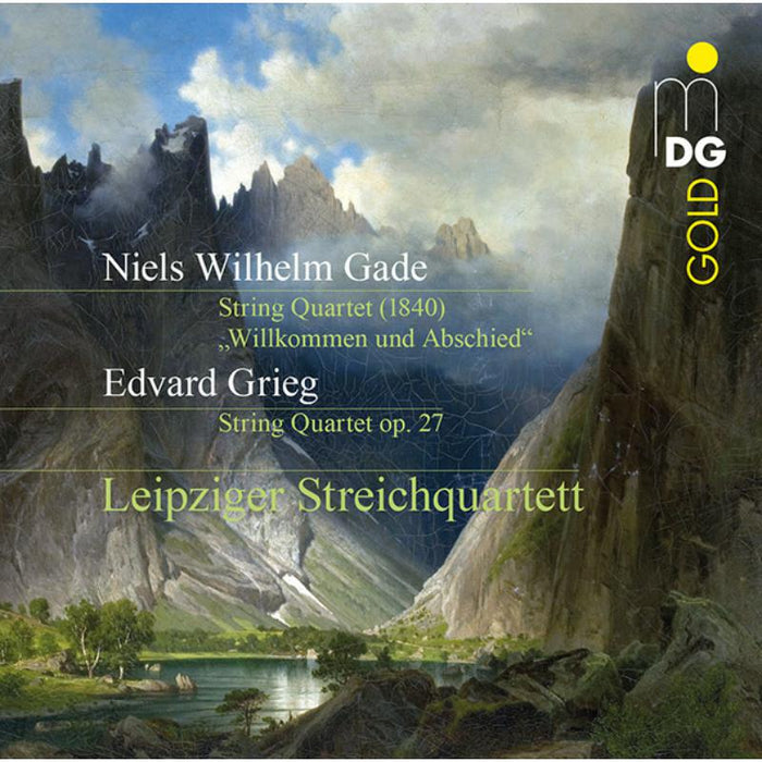 Leipzig String Quartet - Niels Wilhelm Gade: “Willkommen und Abschied” / String Quartets - MDG3071870