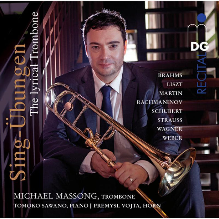 Michael Massong, Tomoko Sawano & Premysl Vojta - The Lyrical Trombone: Works By Brahms, Liszt, Martin, Rachm - MDG6031887