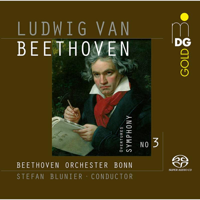 Beethoven Orchestra Bonn, Stefan Blunier - Beethoven: Symphony No. 3 'Eroica'; König Stephan Overture E - MDG9371966