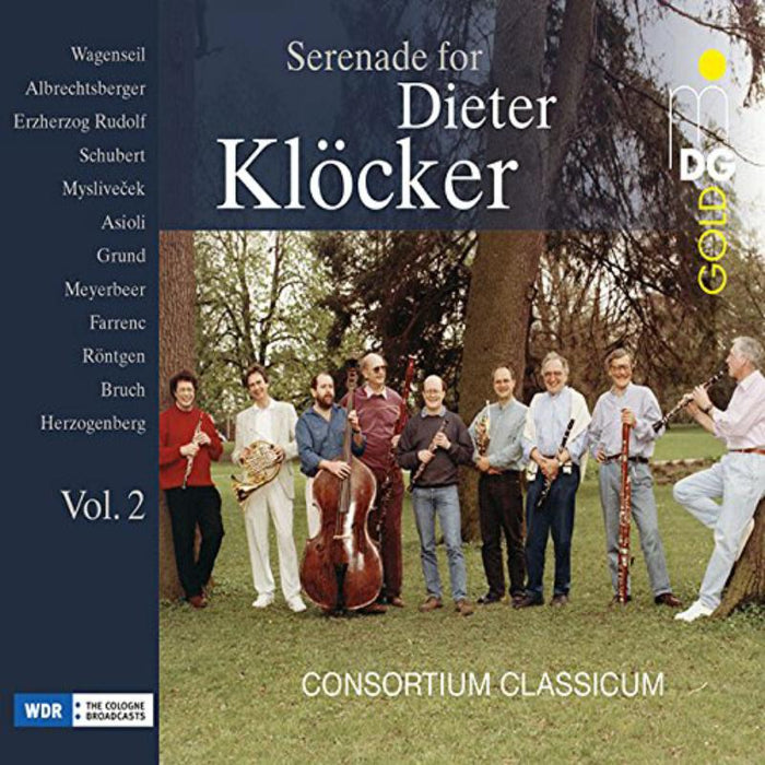 Dieter Klocker, Consortium Classicum - Works By: Albrechtsberger, Asioli, Bruch, Erzherzog Rudolf E - MDG3011967