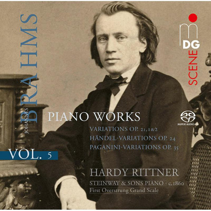 Hardy Rittner - Variations Op.21; Handel-Variations; Paganini-Variations - MDG9041974