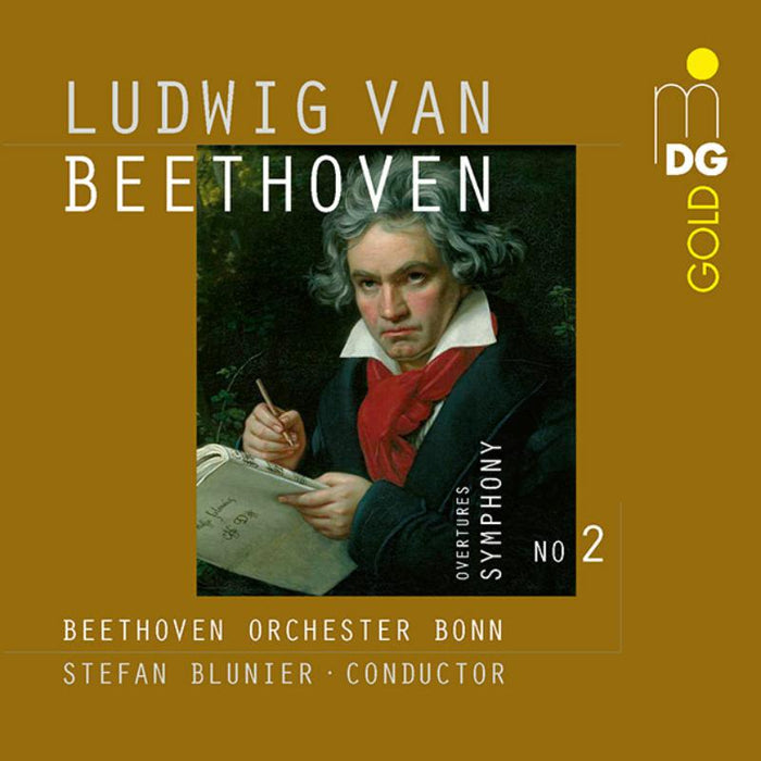 Beethoven Orchester Bonn, Stefan Blunier - Beethoven: Symphony No. 2; Various Overtures - MDG9371977
