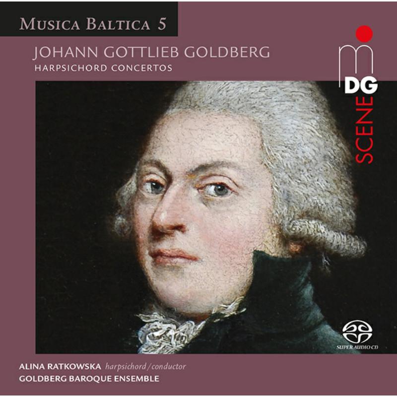 Alina Ratkowska; Goldberg Baroque Ensemble - Johann Gottlieb Goldberg: Harpsichord Concertos - MDG9012061