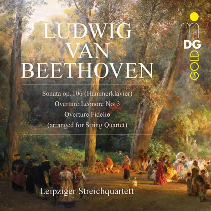 Leipzig String Quartet - Beethoven: Sonatas & Overtures Arr. String Quartet - MDG3072072